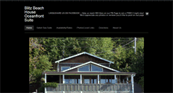 Desktop Screenshot of blitzbeachhouse.ca